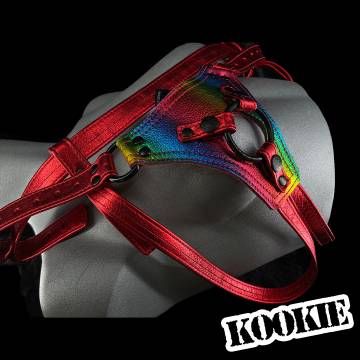 Trans Pride Strap On Harness